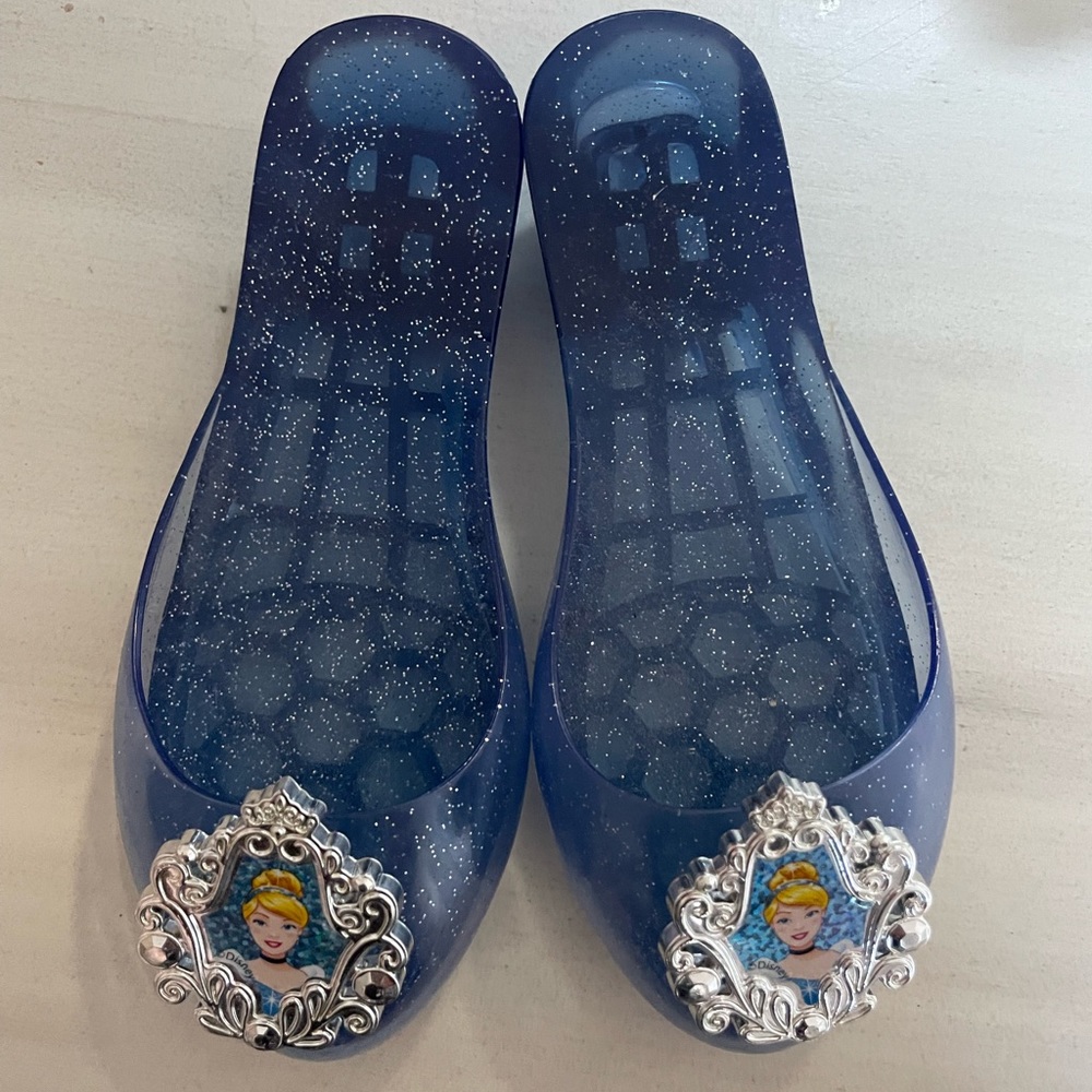 Authentic DISNEY CINDERELLA DRESS & SHOES - Picture 8 of 11